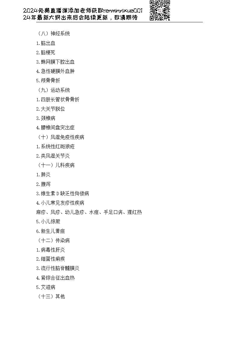 图片[179]颐考教育-医考必过吧2023临床执业医师大纲颐考教育-医考必过吧颐考教育-医考必过吧