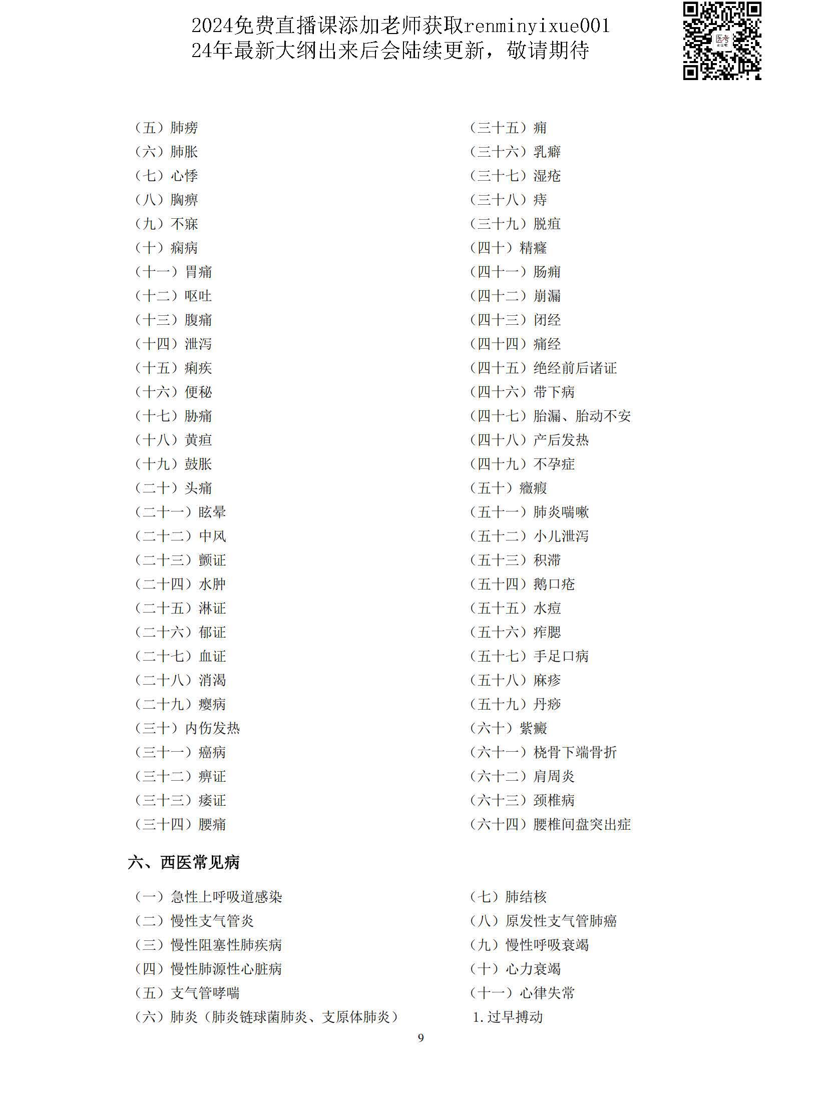 图片[6]颐考教育-医考必过吧2023中医执业医师大纲颐考教育-医考必过吧颐考教育-医考必过吧
